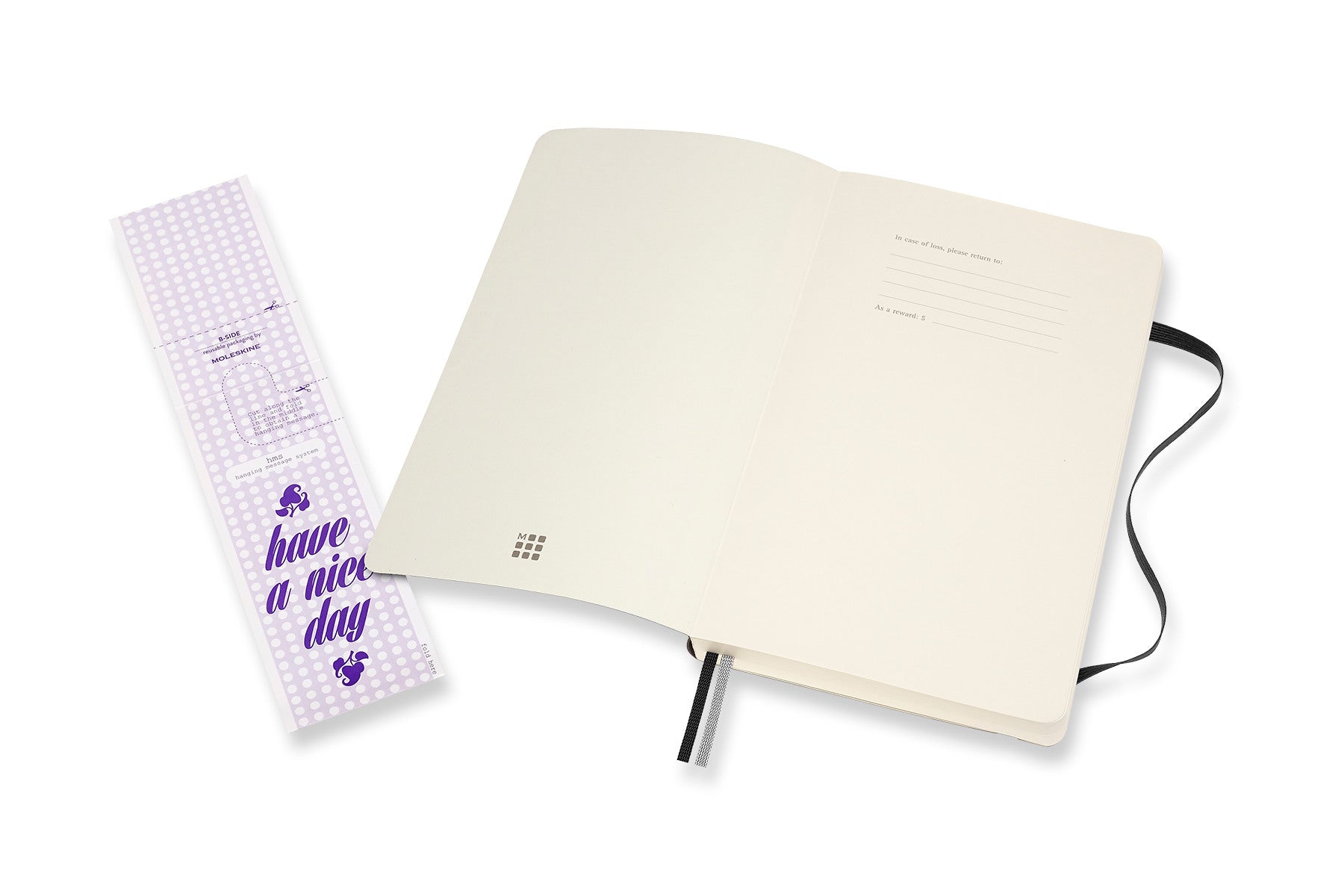 MOLESKINE Notizbuch SC L/A5 628073 gepunktet, schwarz,400 Seiten