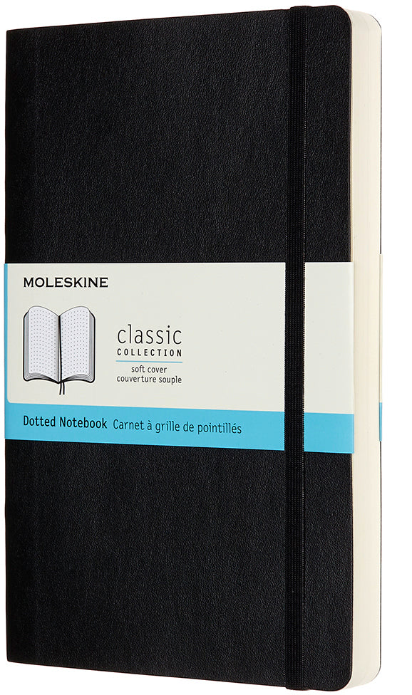 MOLESKINE Notizbuch SC L/A5 628073 gepunktet, schwarz,400 Seiten