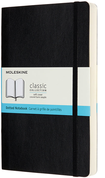 MOLESKINE Notizbuch SC L/A5 628073 gepunktet, schwarz,400 Seiten