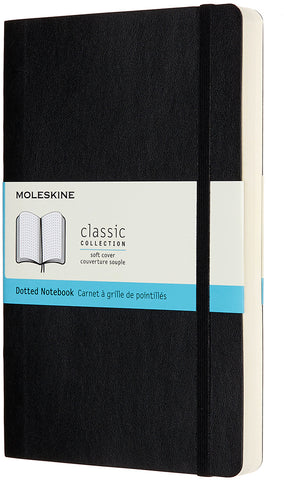 MOLESKINE Notizbuch SC L/A5 628073 gepunktet, schwarz,400 Seiten