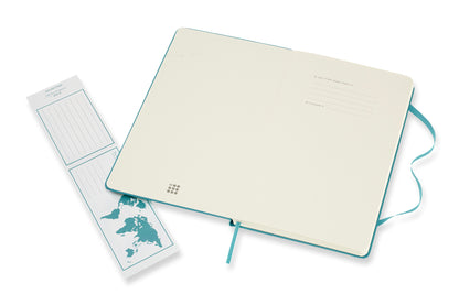 MOLESKINE Notizbuch L/A5 715383 Blanko, HC, Riff Blau