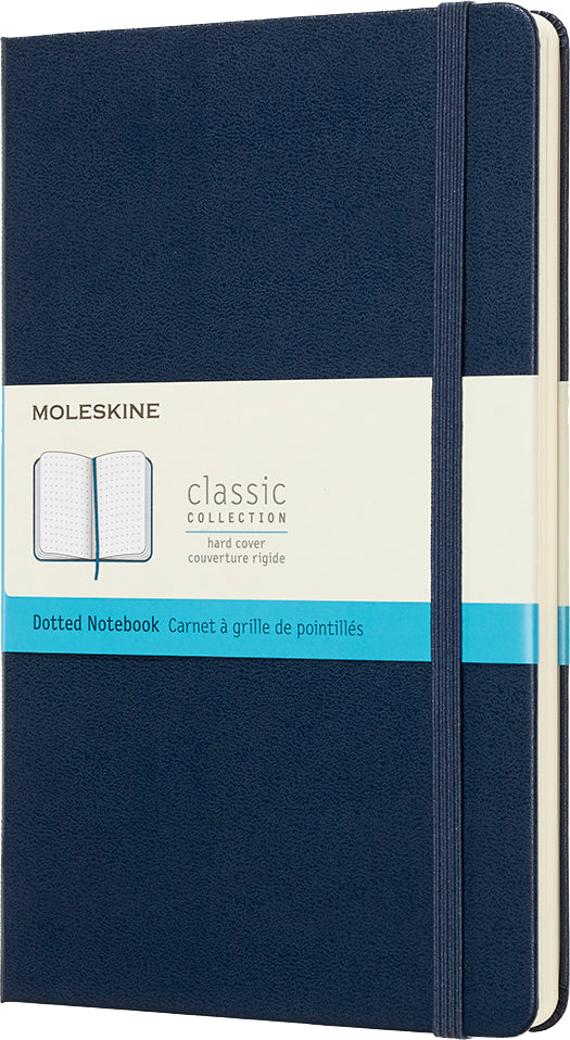 MOLESKINE Notizbuch L/A5 715437 Punktraster,HC,Saphir