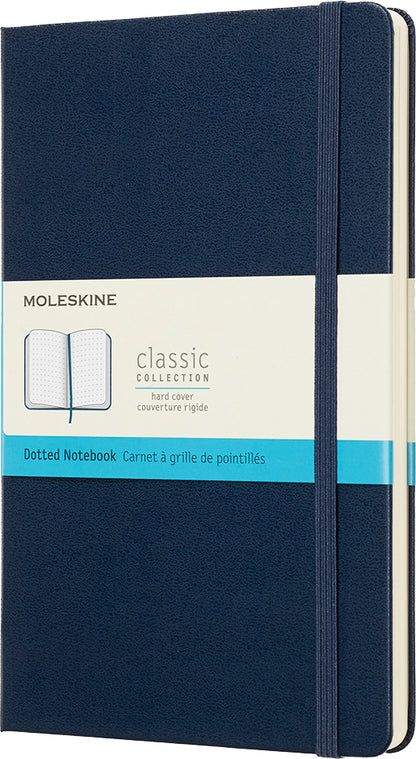 MOLESKINE Notizbuch L/A5 715437 Punktraster,HC,Saphir
