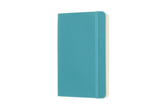 MOLESKINE Notizbuch P/A6 715468 liniert, SC, Riff Blau
