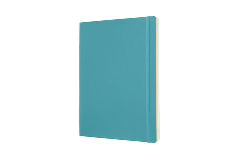 MOLESKINE Notizbuch XL 715543 liniert, SC, Riff Blau