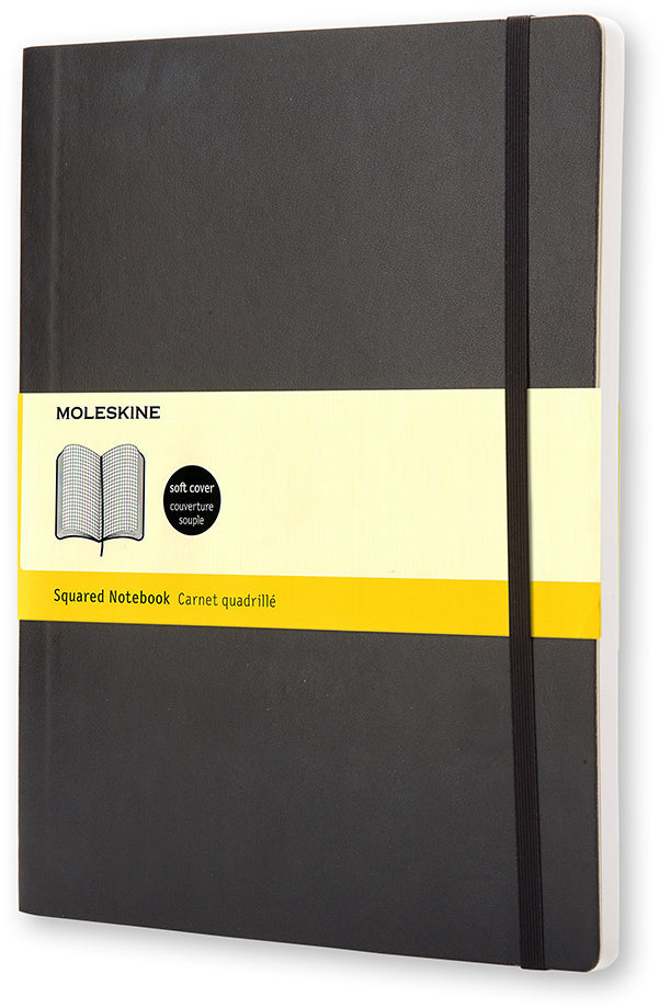 MOLESKINE Notizbuch Soft XL 724-7 kariert schwarz