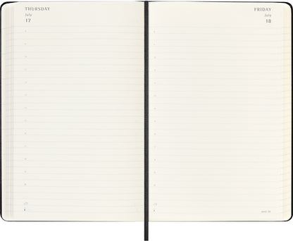 MOLESKINE Tageskalender 25/26 8056999275365 18M HC schwarz 13x21cm