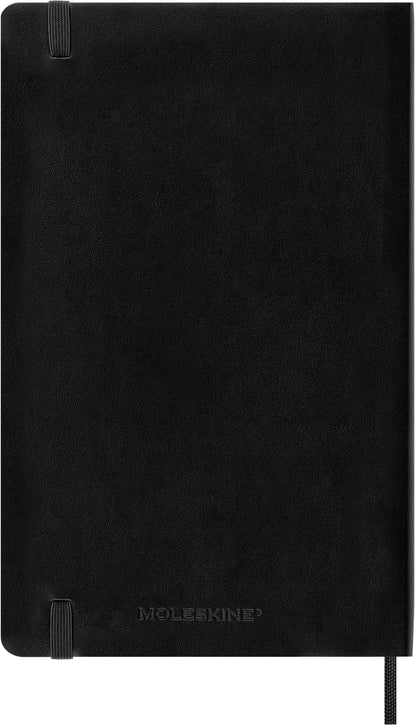 MOLESKINE Tageskalender 25/26 8056999275372 18M SC schwarz 13x21cm