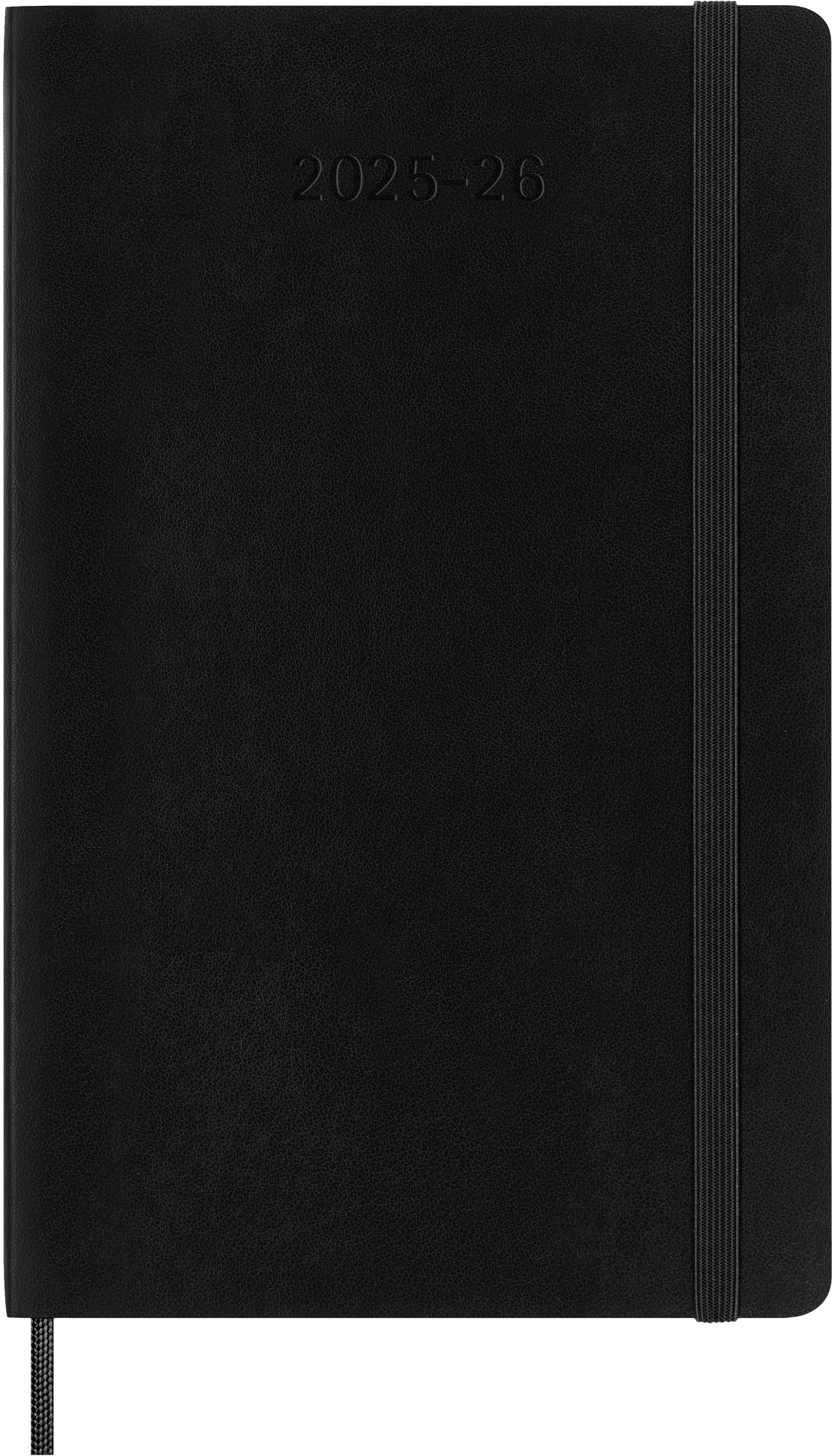 MOLESKINE Tageskalender 25/26 8056999275372 18M SC schwarz 13x21cm