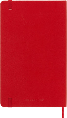 MOLESKINE Wochen-Notizkalender 25/26 8056999275402 18M liniert HC rot 13x21cm