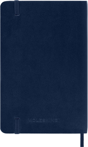 MOLESKINE Wochen-Notizkalender 25/26 8056999275464 18M liniert SC saphir 9x14cm