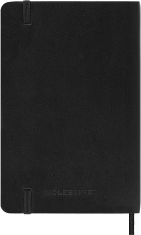MOLESKINE Wochen-Notizkalender 25/26 8056999275471 18M liniert SC schwarz 9x14cm