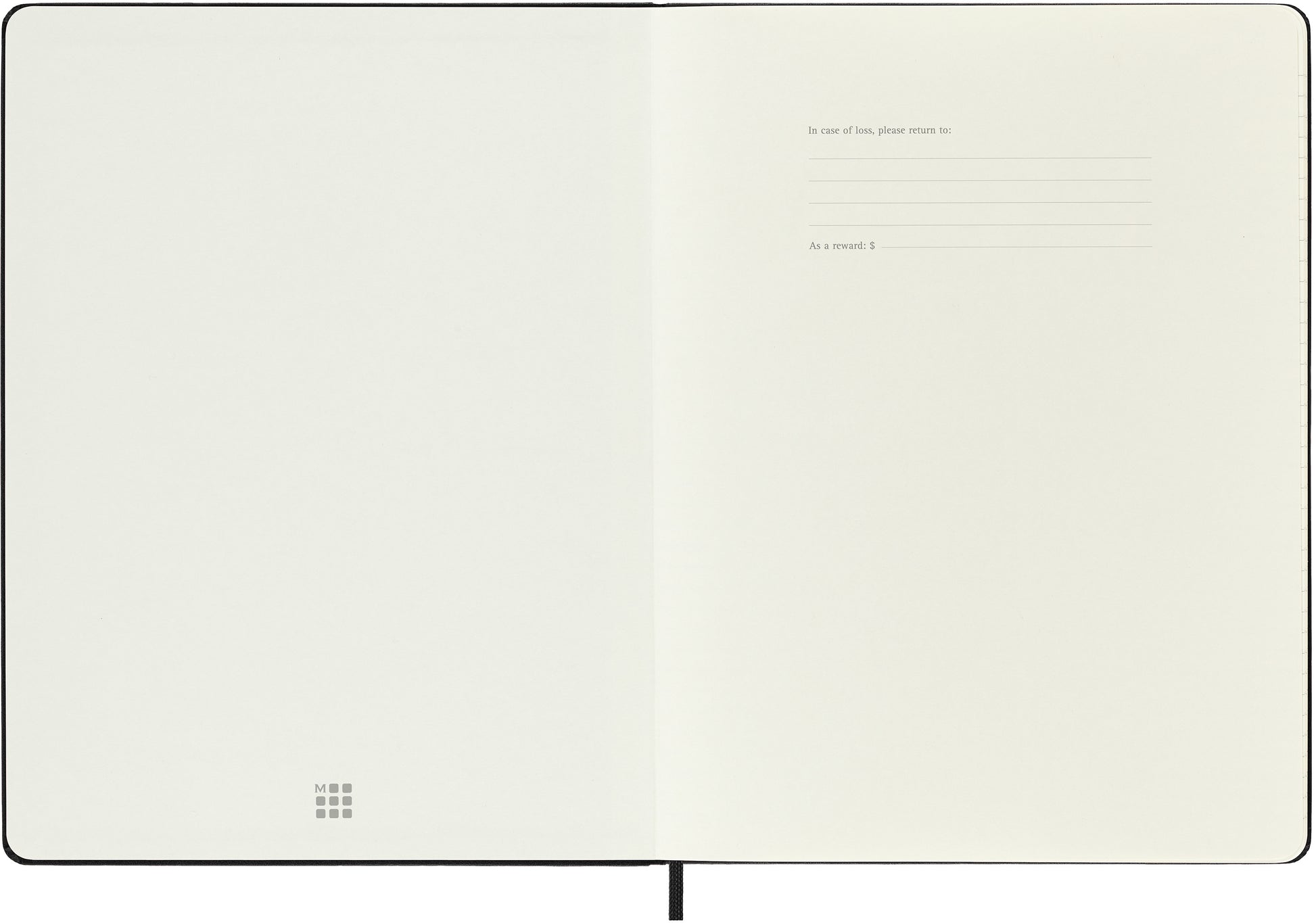 MOLESKINE Wochen-Notizkalender 25/26 8056999275488 18M liniert HC schwarz 19x25cm