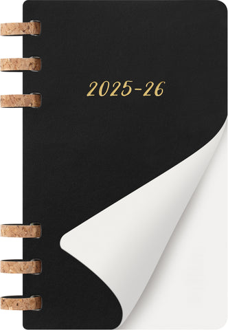 MOLESKINE Studienplaner Spiral 25/26 8056999276492 12M schwarz SC 15x21cm