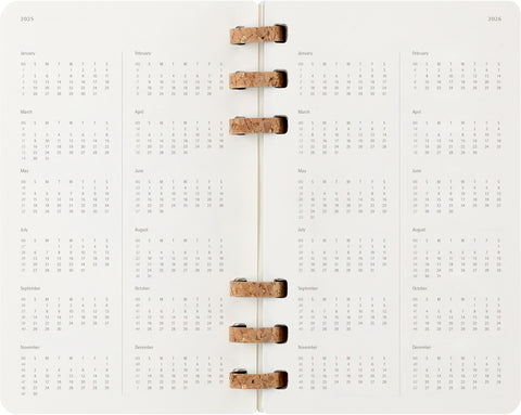 MOLESKINE Studienplaner Spiral 25/26 8056999276492 12M schwarz SC 15x21cm