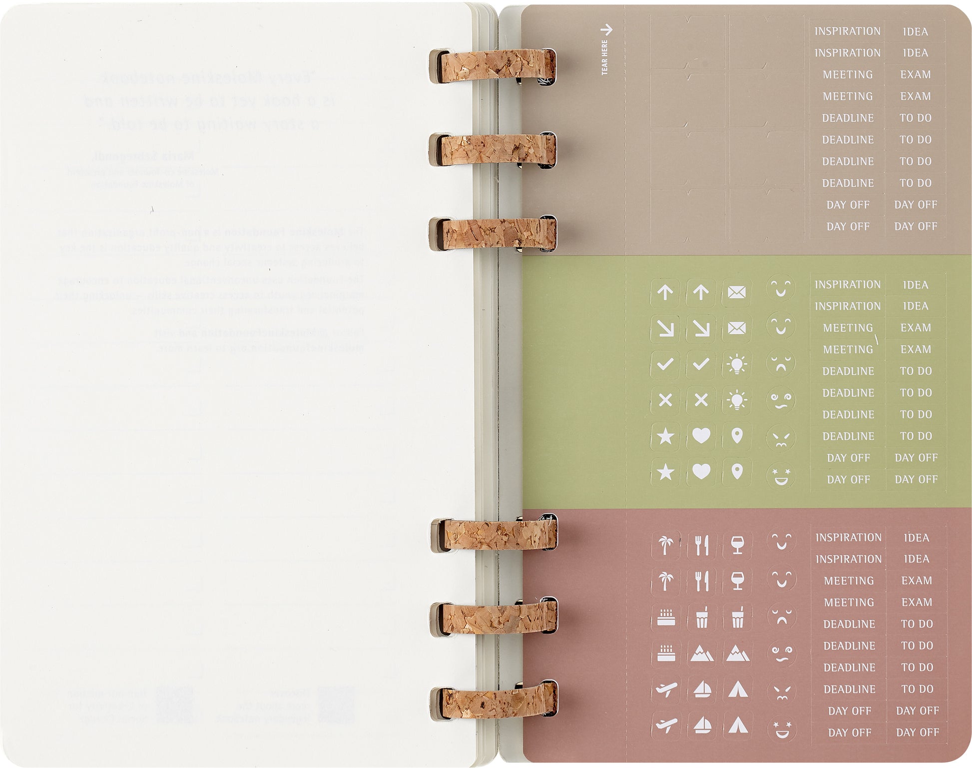 MOLESKINE Studienplaner Spiral 25/26 8056999276492 12M schwarz SC 15x21cm