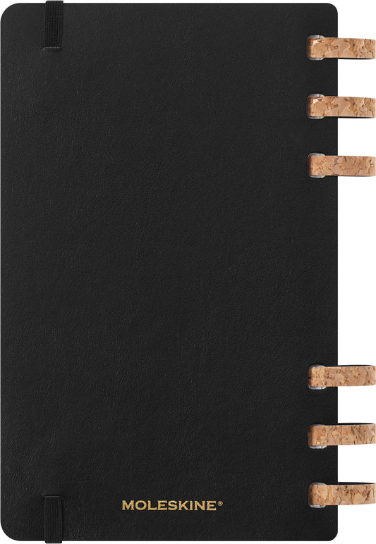MOLESKINE Studienplaner Spiral 25/26 8056999276492 12M schwarz SC 15x21cm