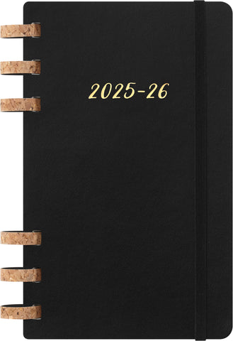 MOLESKINE Studienplaner Spiral 25/26 8056999276492 12M schwarz SC 15x21cm
