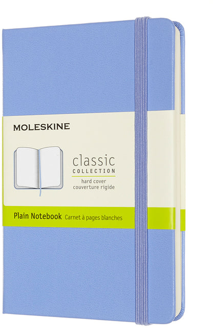 MOLESKINE Notizbuch HC Pocket/A6 850802 blanko,hortensienblau,192 S.
