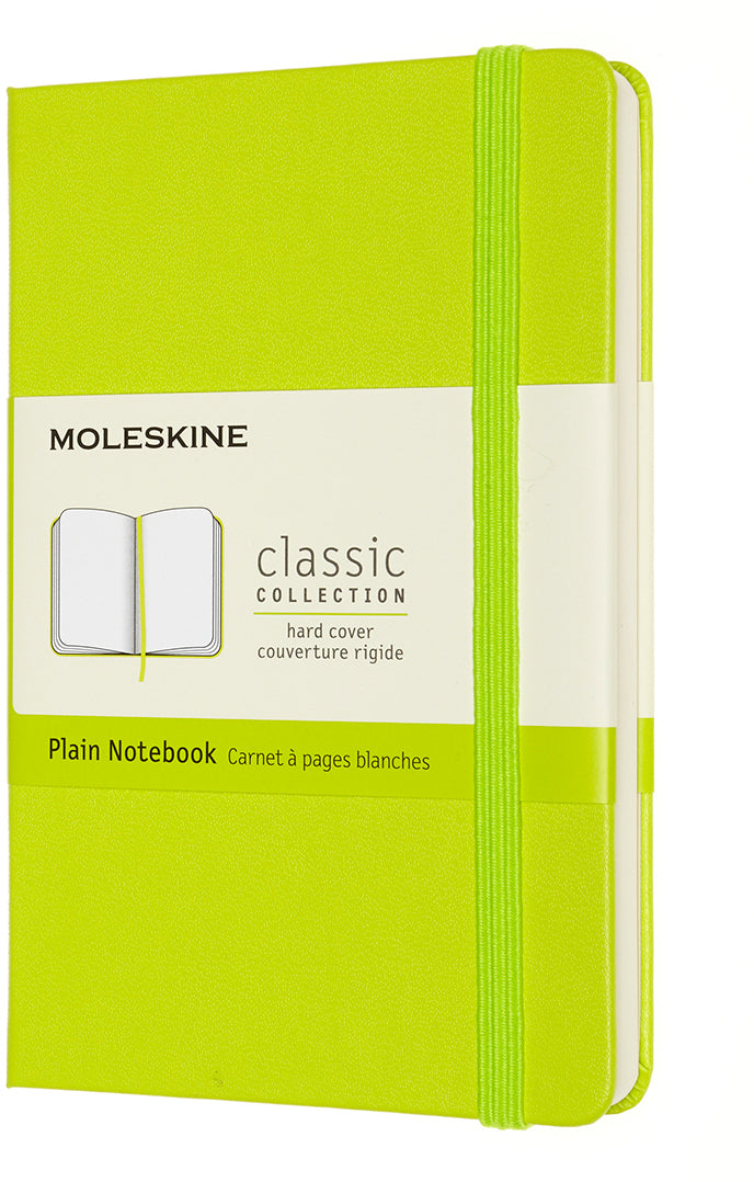 MOLESKINE Notizbuch HC Pocket/A6 850864 blanko,limetten grün,192 S.