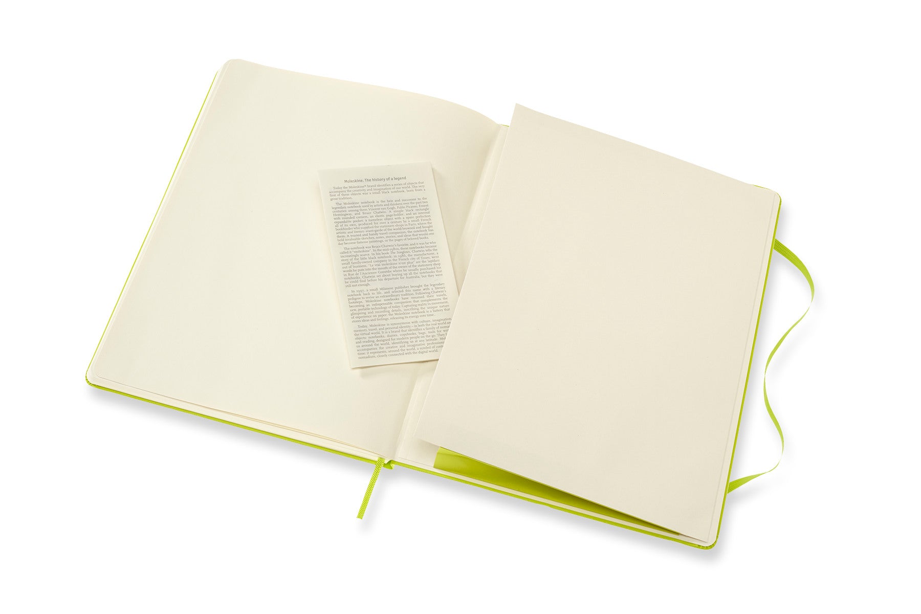 MOLESKINE Notizbuch HC XL 850895 liniert,limetten grün,192 S.