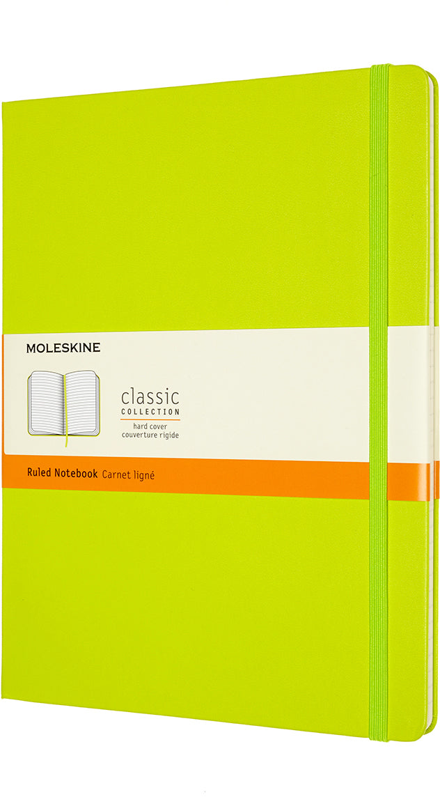 MOLESKINE Notizbuch HC XL 850895 liniert,limetten grün,192 S.