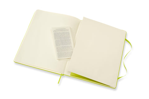 MOLESKINE Notizbuch HC XL 850901 blanko,limetten grün,192 S.