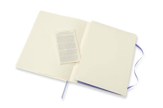 MOLESKINE Notizbuch HC XL 850956 liniert,hortensienblau,192 S.