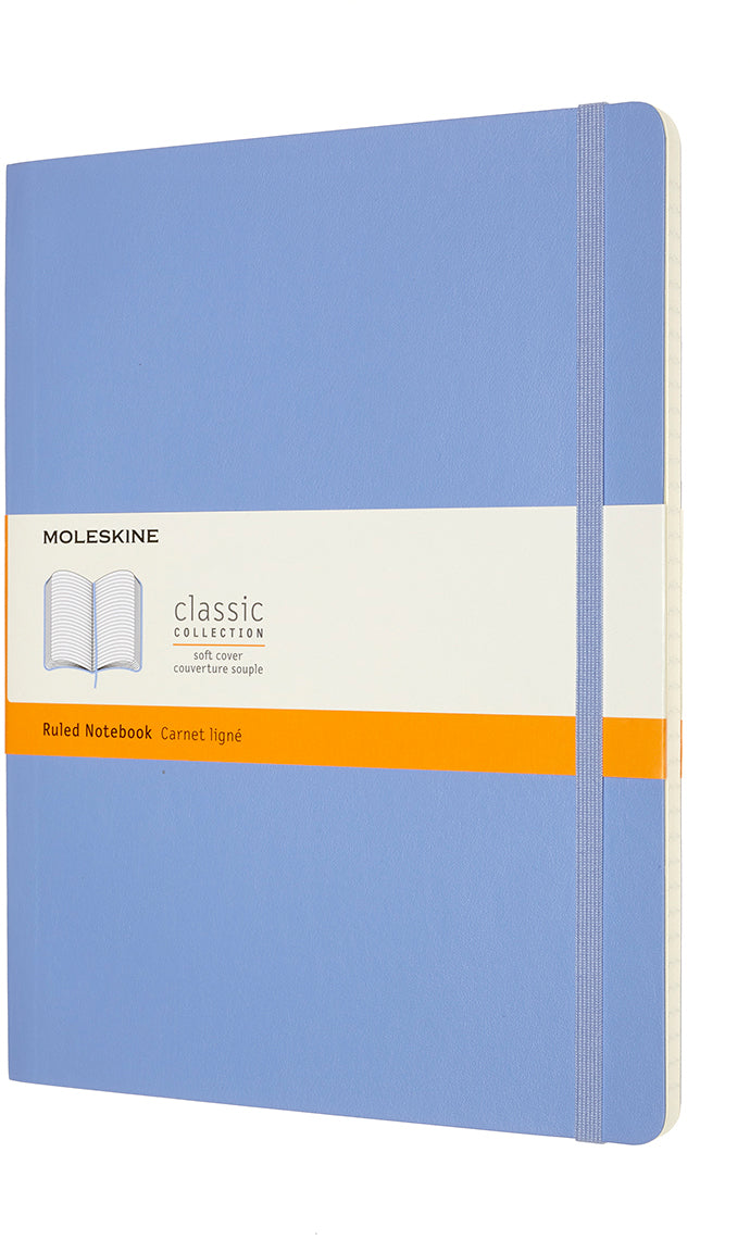 MOLESKINE Notizbuch HC XL 850956 liniert,hortensienblau,192 S.