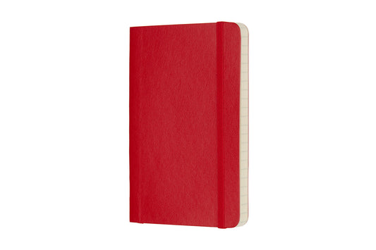 MOLESKINE Notizbuch P/A6 854597 Liniert,SoftCover,Scharlach