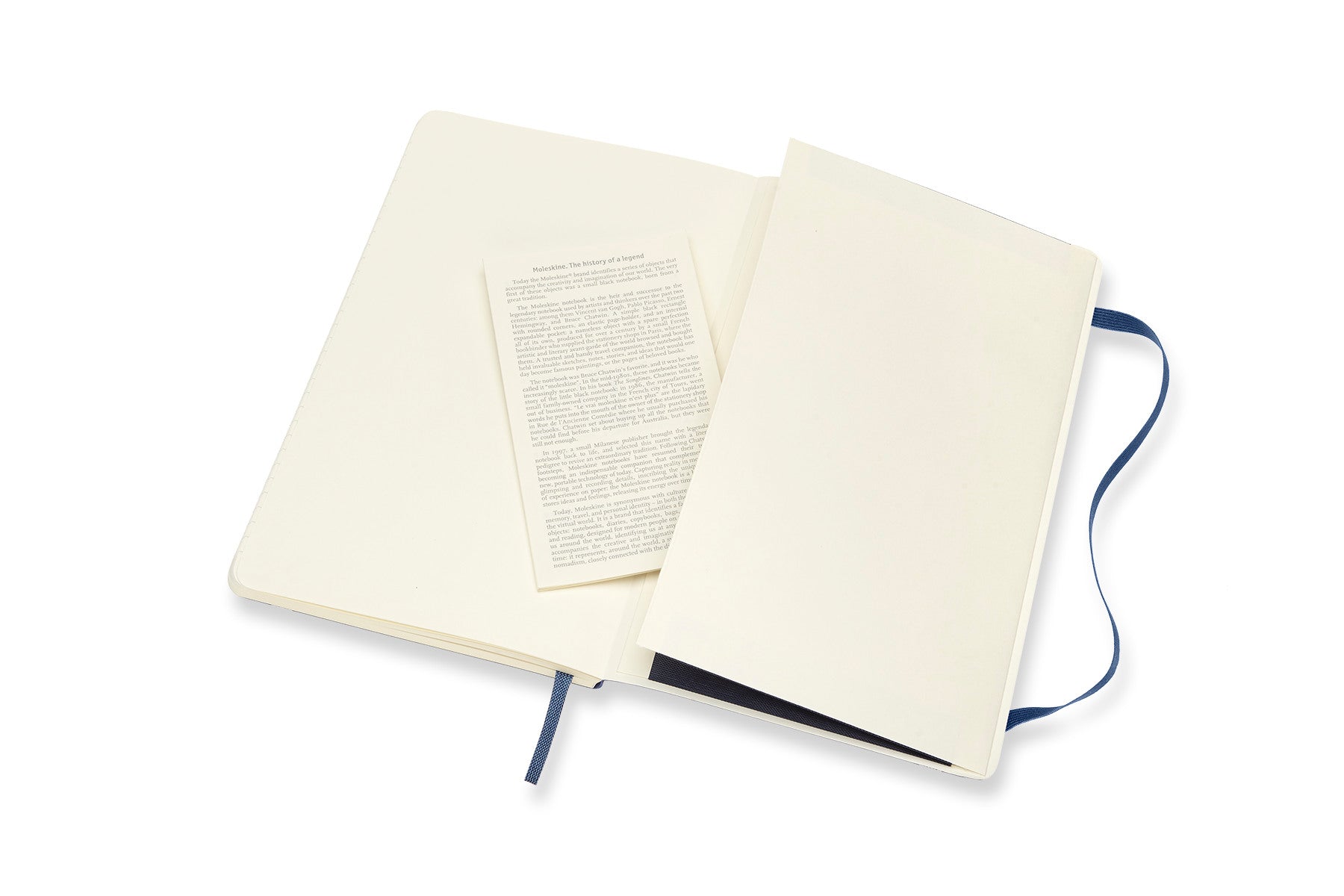 MOLESKINE Notizbuch P/A5 854740 Liniert,Soft Cover,Saphir