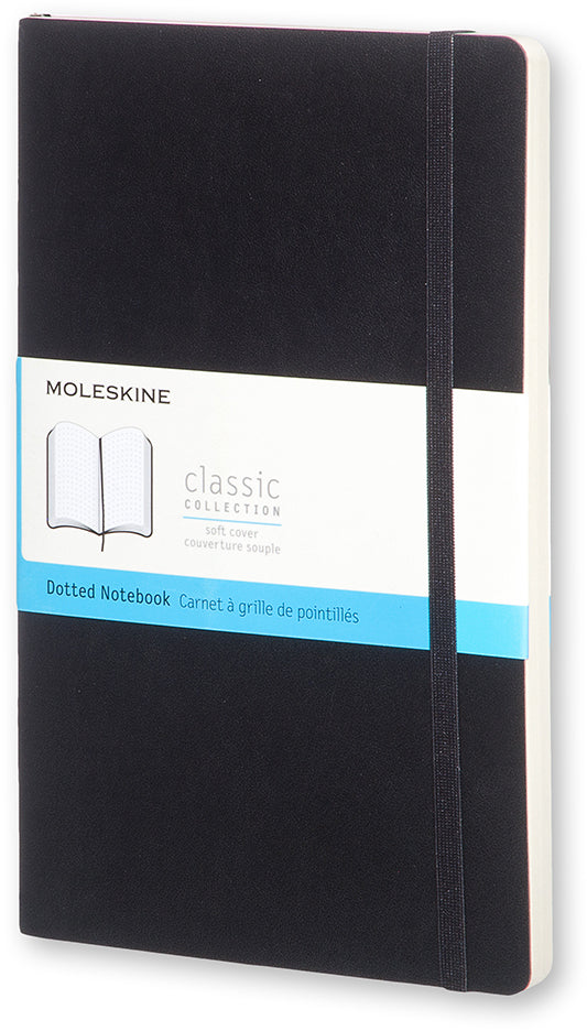 MOLESKINE Notizbuch L A5 892741 Punkte schwarz