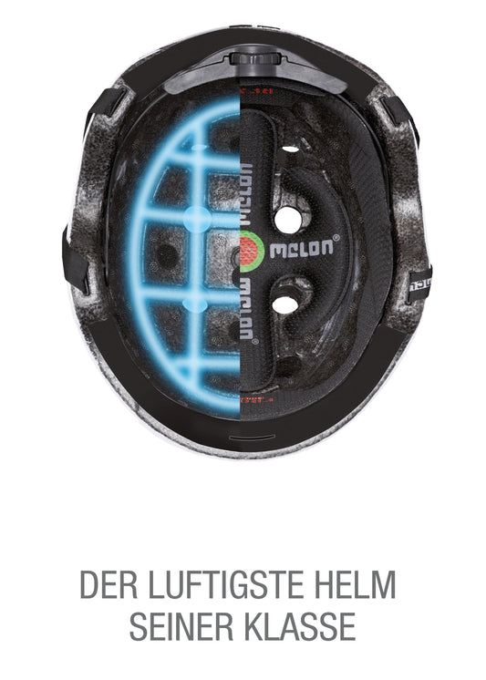 Melon | Helm | Rainbow Orange