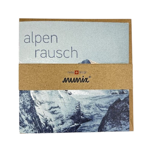 mumix - Alpenrausch Fold Card - Alpine magic in a card ✨🏔️