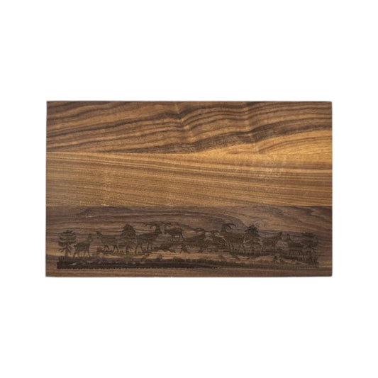 mumix - Walnut Cutting Board 30x20 cm - Elegant Swiss Craftsmanship ✨🪵
