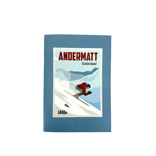 mumix - Andermatt Notebook A5 - Alpine eco-friendly writing companion 🌿✨