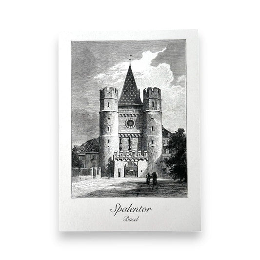 mumix Postkarte A6 Nostalgie Spalentor