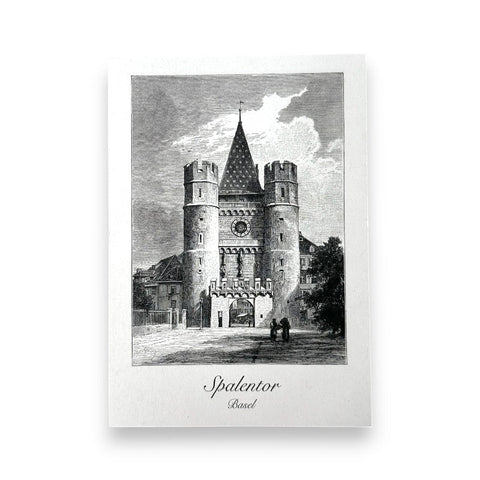 mumix Postkarte A6 Nostalgie Spalentor