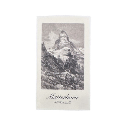 mumix Streichholzschachtel Nostalgie, Matterhorn
