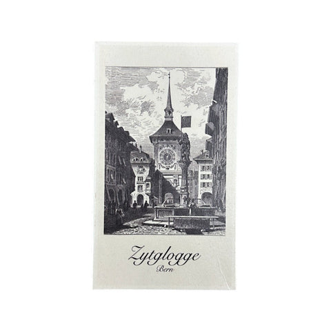 mumix Streichholzschachtel Nostalgie, Zytglogge
