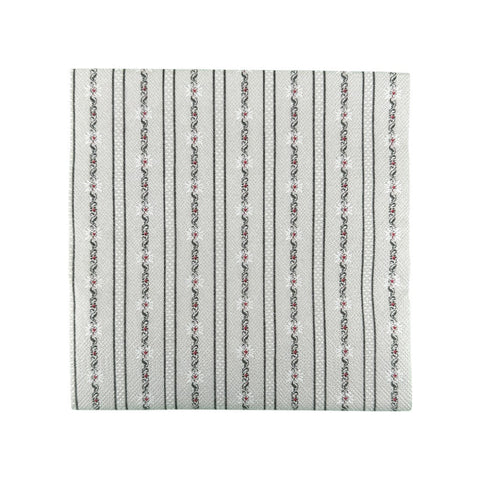 mumix Serviette Edelweiss beige 33x33, Papier