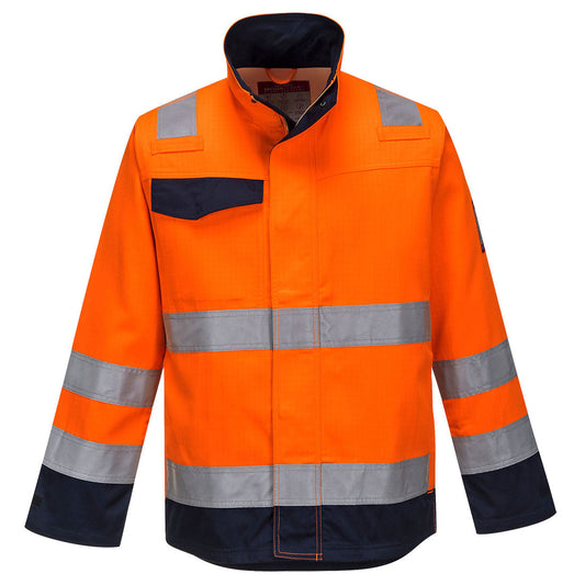 Portwest MV35 Arbeitsjacke – Orange/Marine – robust & funktional