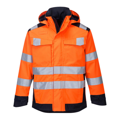 Portwest MV70 Arbeitsjacke – Orange/Marine – robust & funktional
