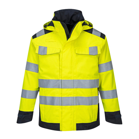 Portwest MV70 Arbeitsjacke – Gelb/Marine – robust & funktional
