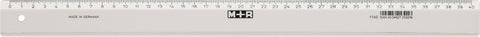 M+R Lineal,schmal 40cm 711400000 geprägte Skala Kunststoff