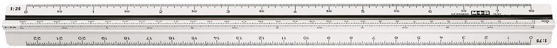 M+R Dreikantmassstab 30cm 716310010 Architekt