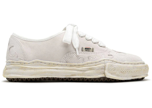 Maison Mihara Yasuhiro Baker OG Sole Western Detail Suede Low White