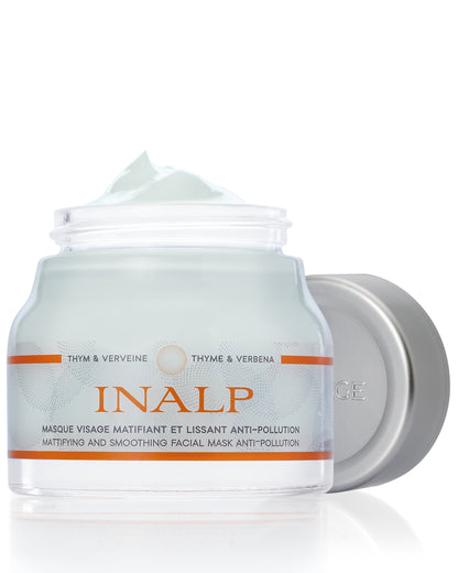 Masque Visage Matifiant & Lissant Anti-Pollution Inalp