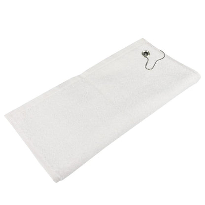 Muval Golfhandtuch mit Klemme, 55 x 30 cm