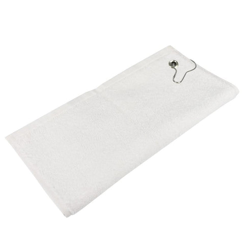 Muval Golfhandtuch mit Klemme, 55 x 30 cm